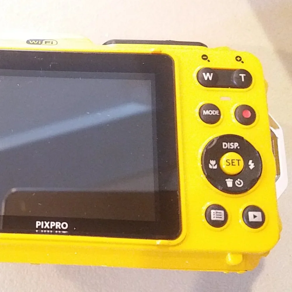 Kodak Pixpro WPZ2 Rugged Waterproof Digital Camera 16MP LCD Full HD Video Yellow